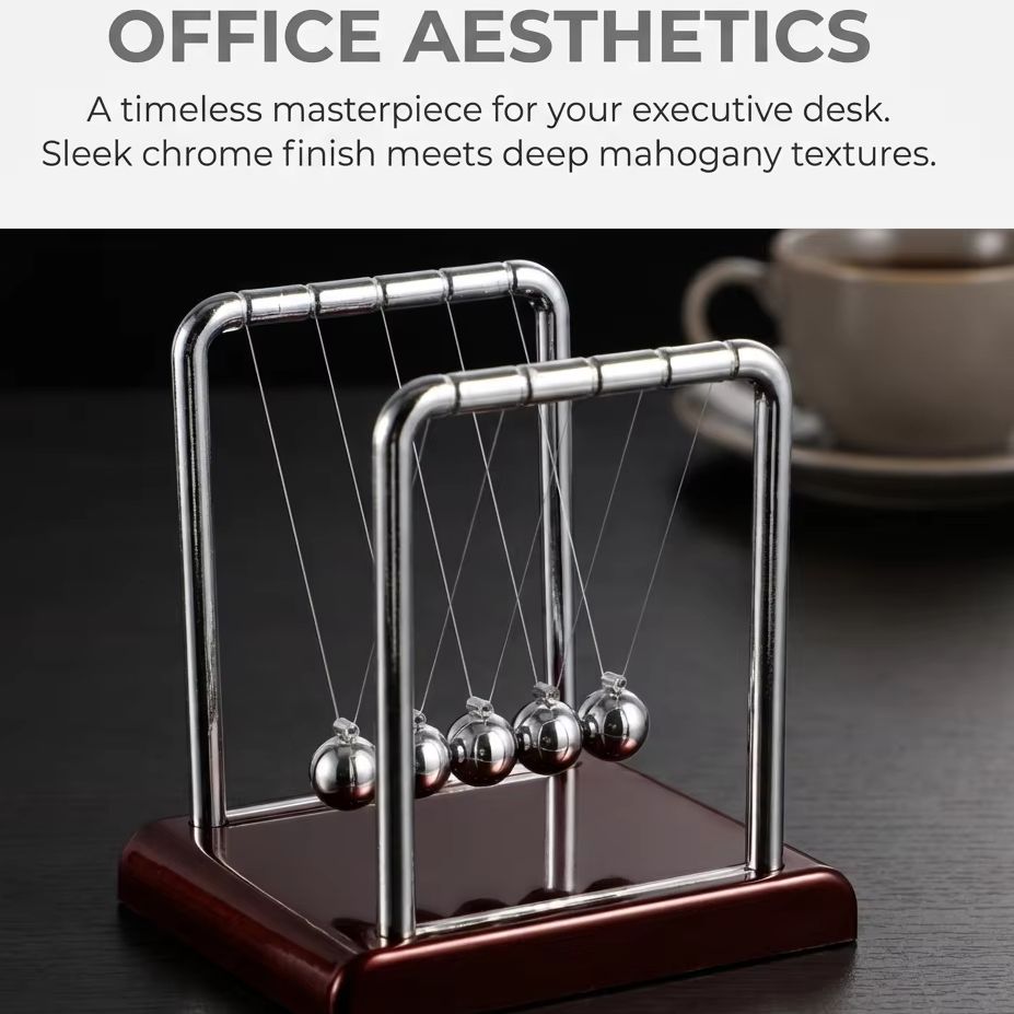 Office Technologies - Berceau de Newton, pendule à billes,
