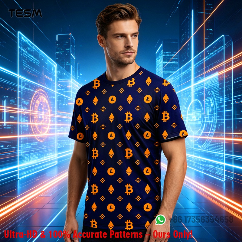 T-shirt à motif Crypto pour ho - Office Tech Wear avis et prix