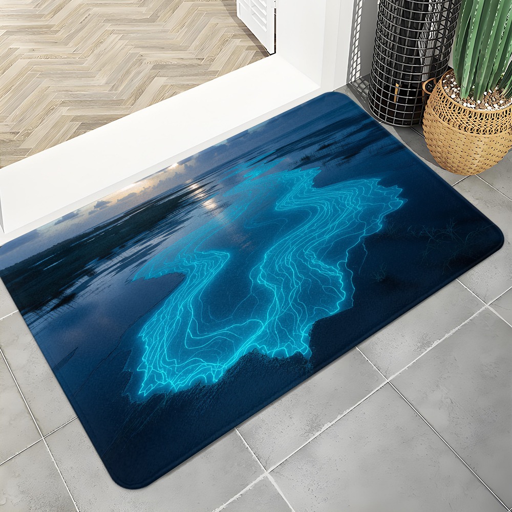 Tapis d'entrée abstrait Topo a - Office Tech And Space avis et prix