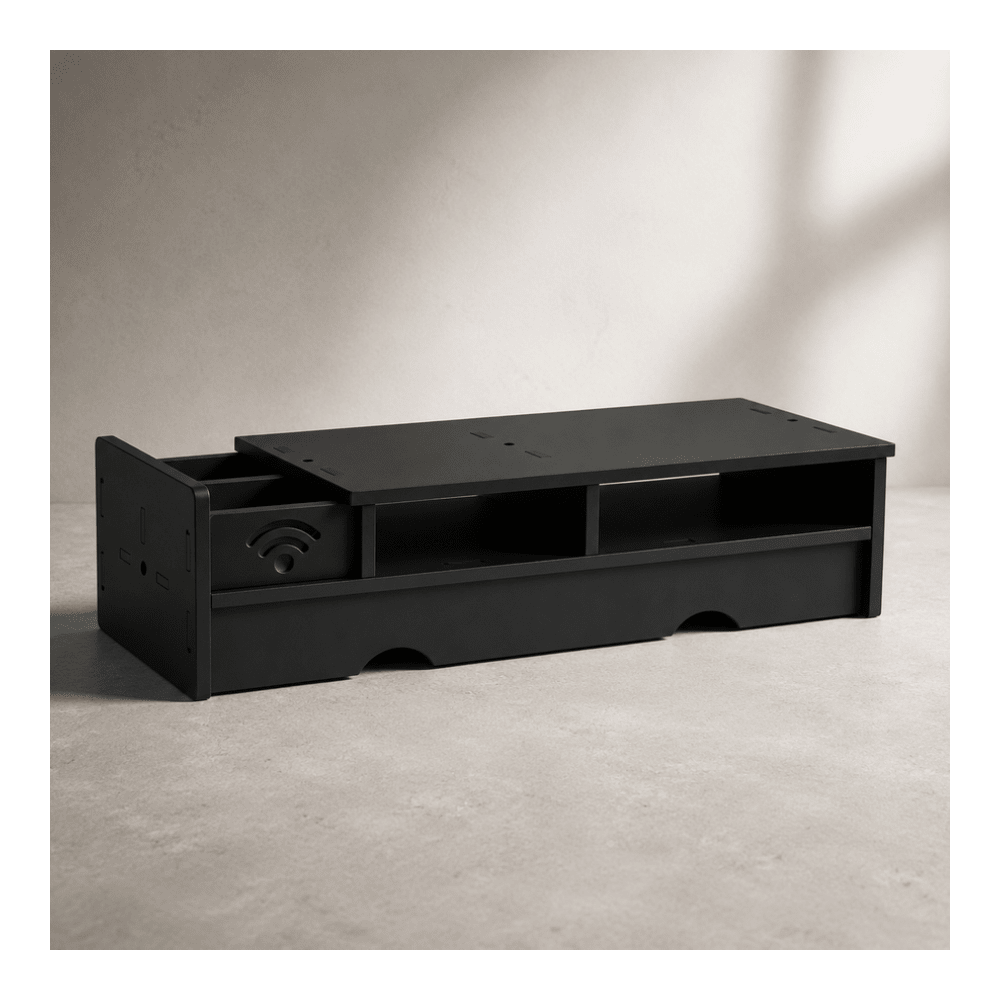 Boîte de rangement noire mate  - Office Tech And Space avis et prix
