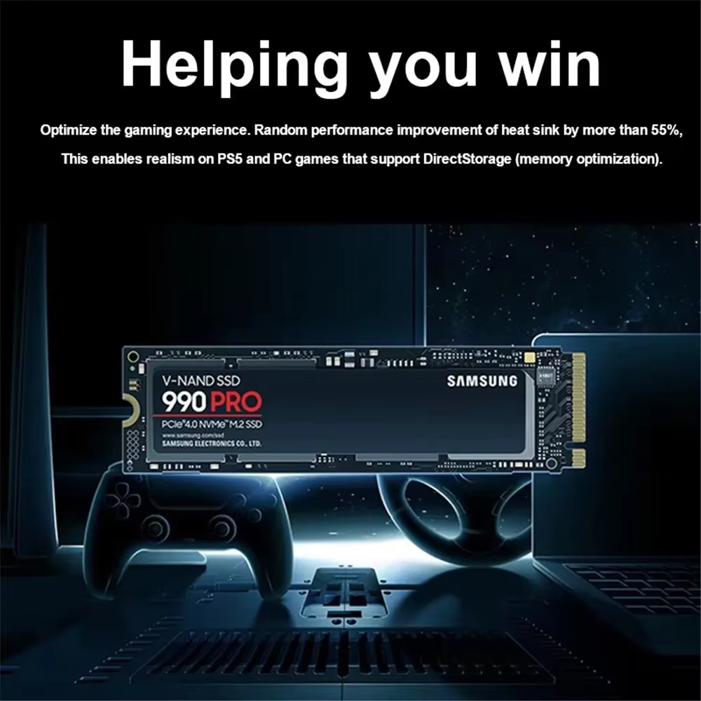 100% Samsung 990 PRO 1TB 2TB 4 - Samsung Ssd 990 Pro avis et prix