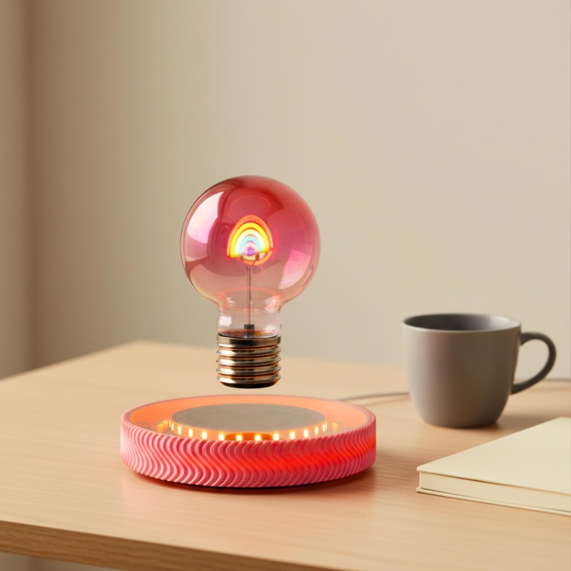 Ampoule LED sans fil flottante - The Office Tech avis et prix